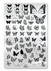 Butterflies  - Uber Chic Stamping Plate