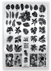 Insatiable Tropics - Uber Chic Stamping Plate