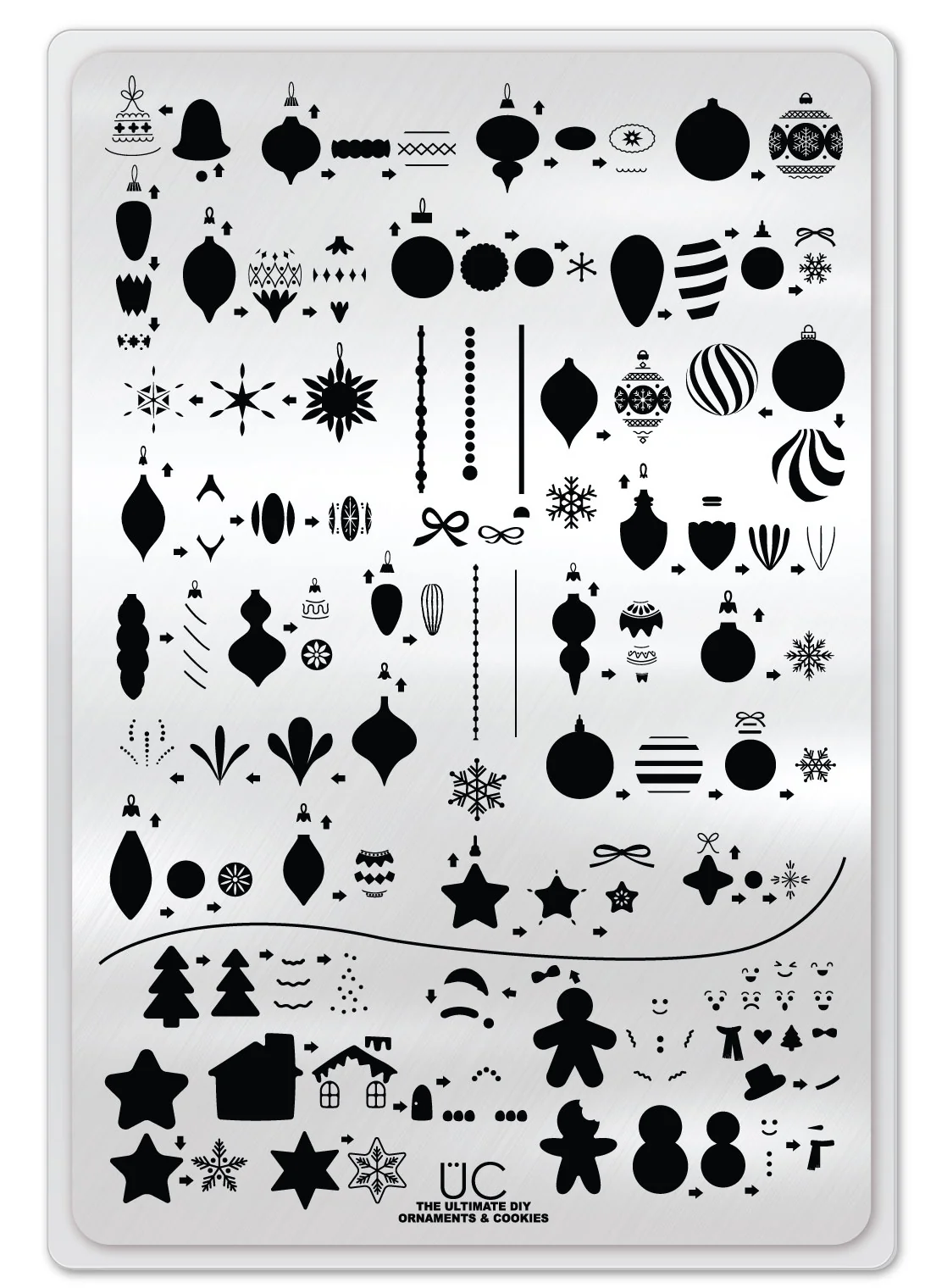 The Ultimate DIY: Ornaments & Cookies - Uber Chic Stamping Plate