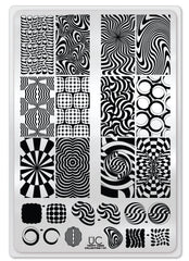 Trippy Vibes - Uber Chic Stamping Plate Collection of 3