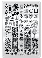 Tropic like its Hot - Uber Chic Stamping Plate