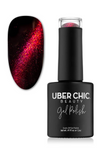 Candy Apple Red Cat Eye Gel Polish - Uber Chic 12ml