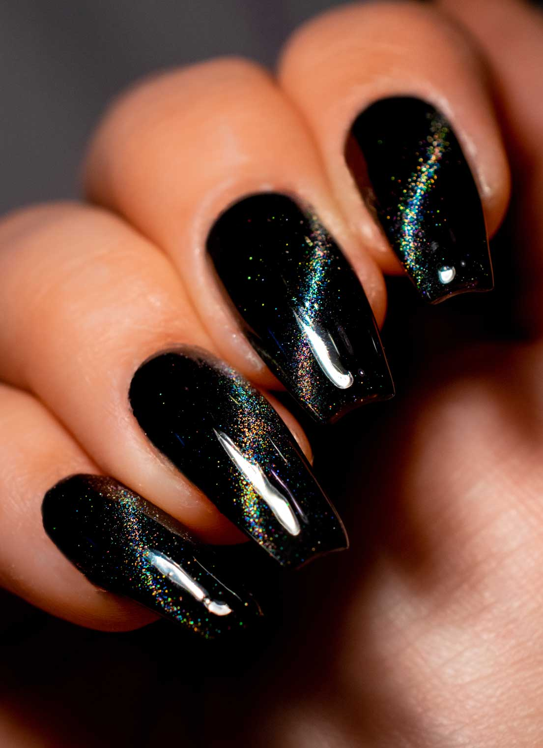 Chasing Lightning - Cats Eye Iridescent Gel Polish