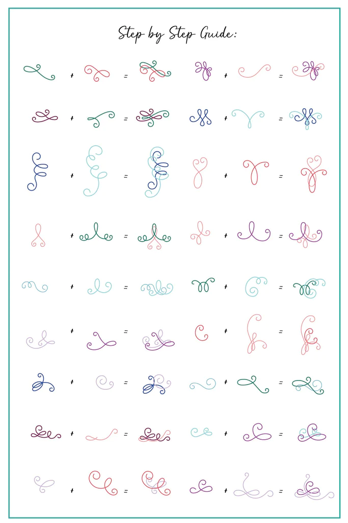 Tilt-A-Swirl (CjS-307)  - Clear Jelly Stamping Plate