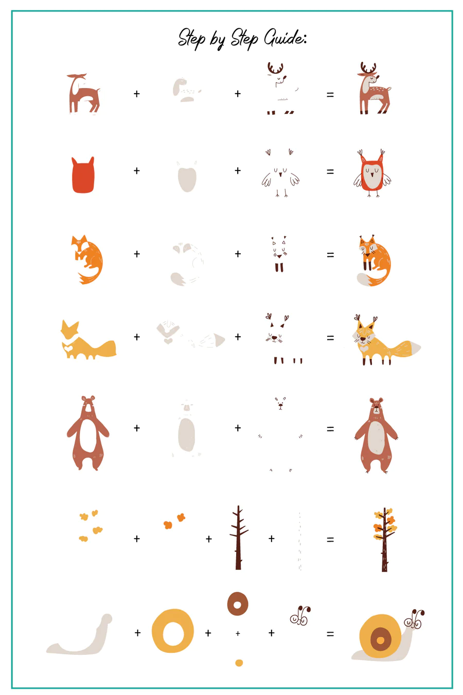 Playfully Autumn (CjS-322) -  CJS Medium Stamping Plate Secondary image