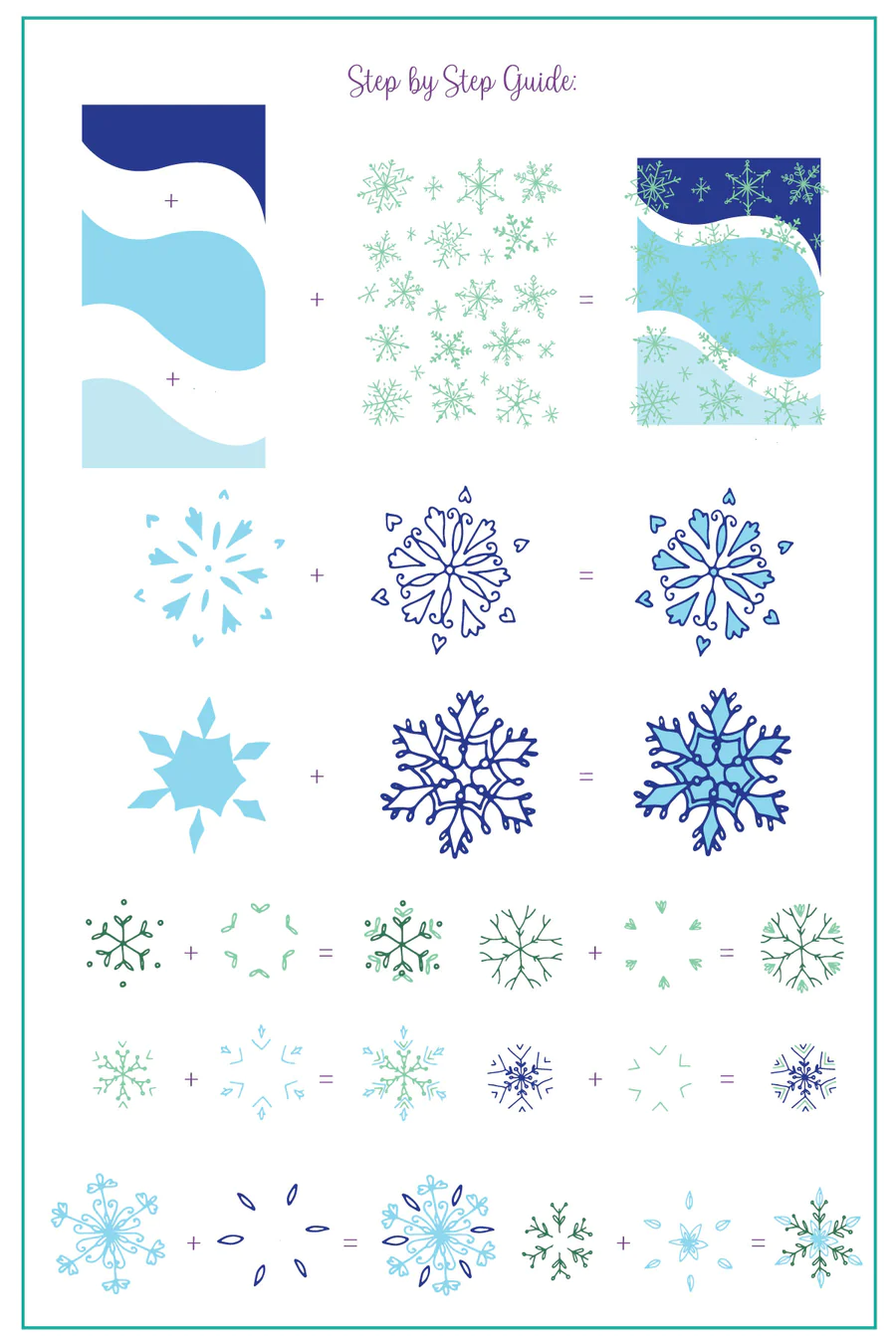 Perfectly Imperfect (CjS-328) - Clear Jelly Stamping Plate Secondary image