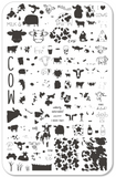 Udderly Adorable (CJS-355)- Clear Jelly Stamping Plate