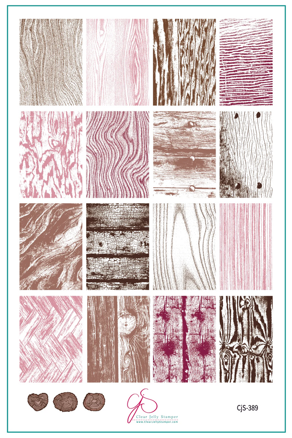 Knotty but Nice (CjS-389) -  Clear Jelly Stamping Plate