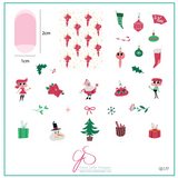 Christmas "Future" (CjSC-77) - Medium Clear Jelly Stamping Plate