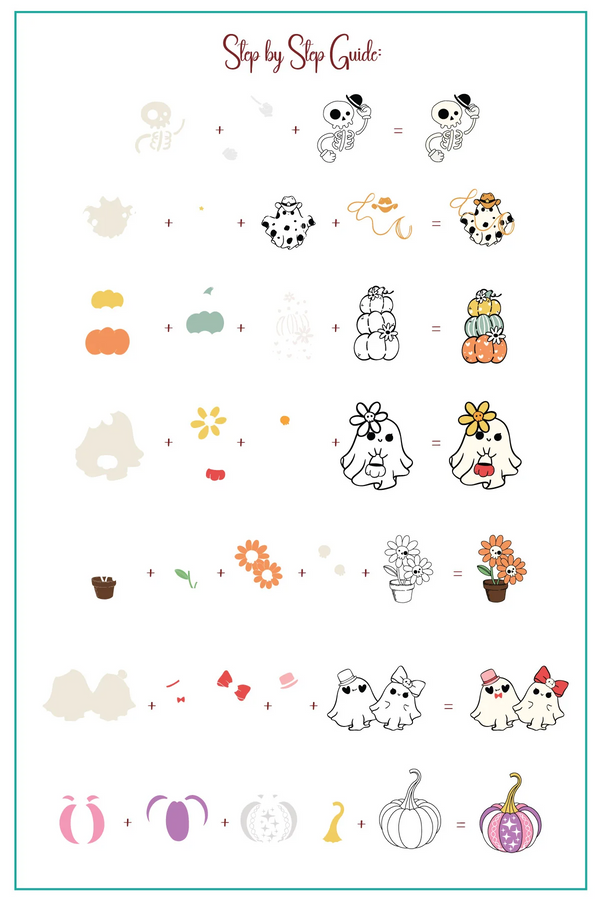 Hey Boo (CjSH-115) - Clear Jelly Stamping Plate