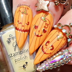 Watercolor Pumpkins (CjSH-99) - Clear Jelly Stamping Plate