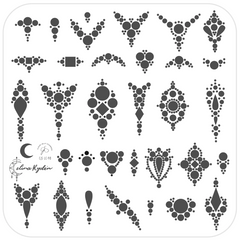 Celina Ryden - Crystal Application (CjSLC-98)- Clear Jelly Stamping Plate