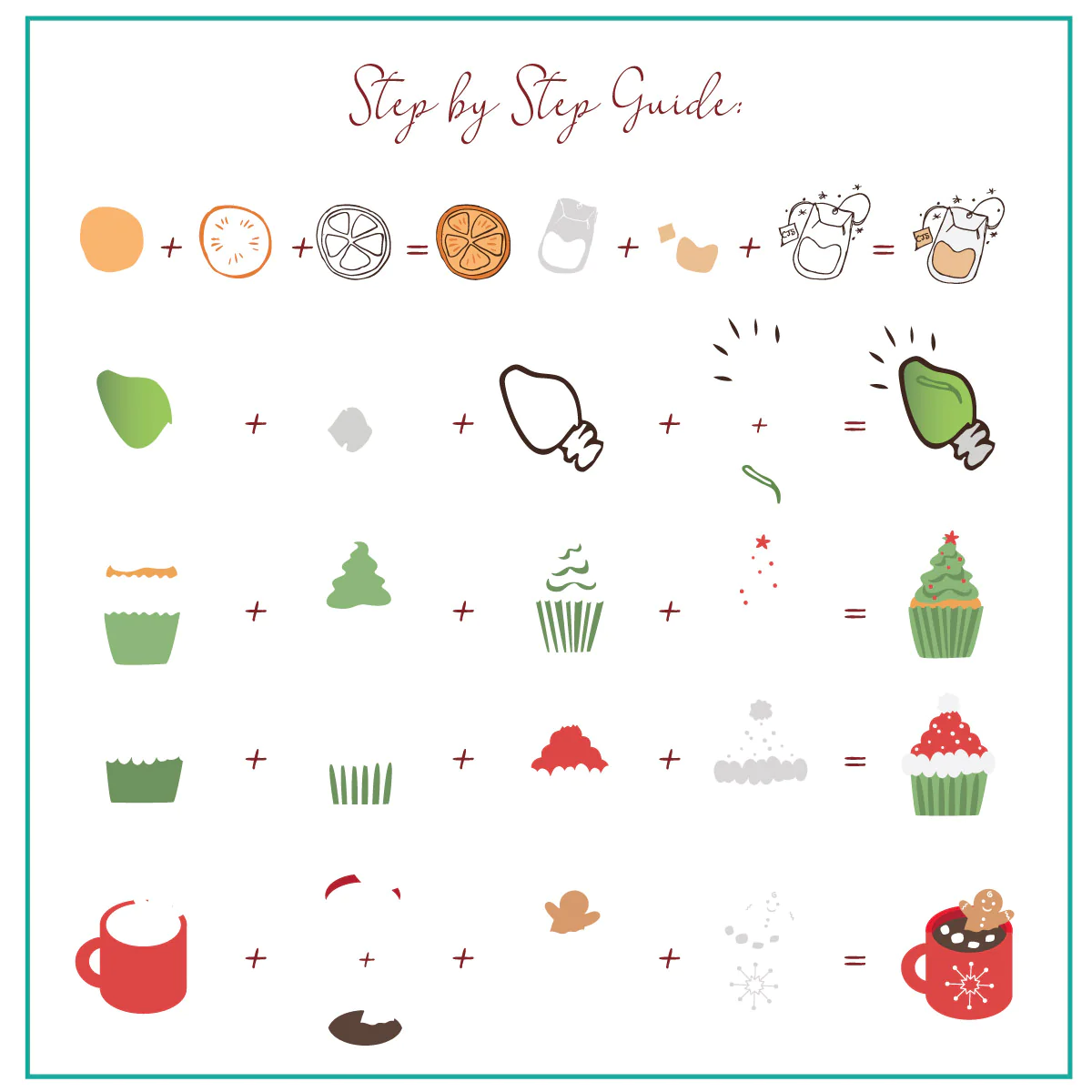 Baking Spirits Bright (CjSLC-99) - Clear Jelly Stamping Plate Secondary image