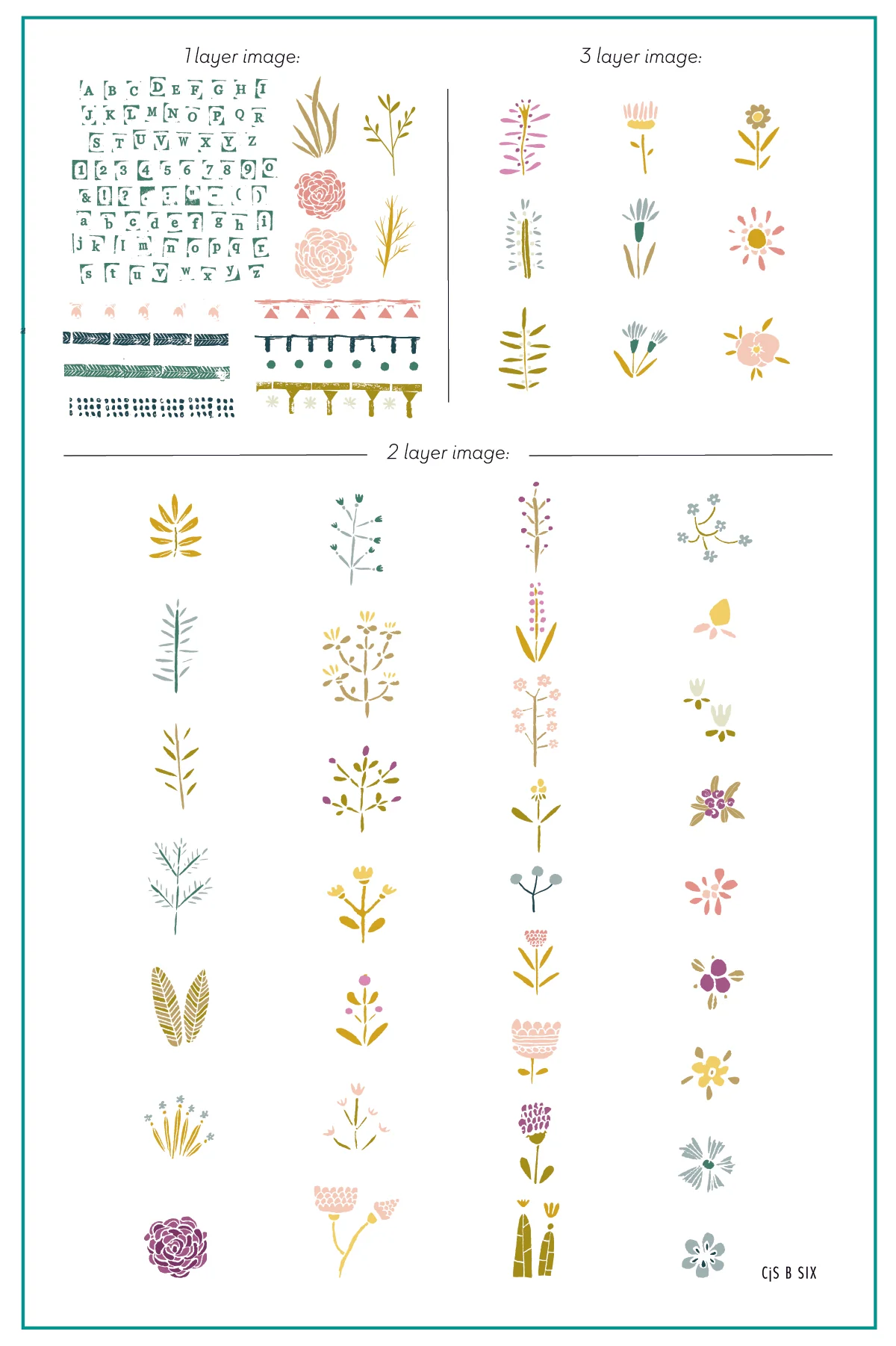 Beginner Edition (CjS-B-SIX) -  CJS Stamping Plate