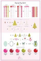 Vintage Chic Christmas (CjSC-96) -  Clear Jelly Stamping Plate