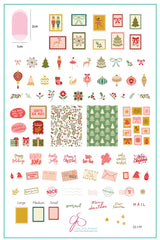 Sugarplum Post (CjSC-97) -  Clear Jelly Stamping Plate