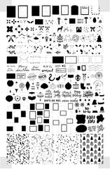 Sugarplum Post (CjSC-97) -  Clear Jelly Stamping Plate