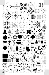 Sugarplum Express (CjSC-98) -  Clear Jelly Stamping Plate