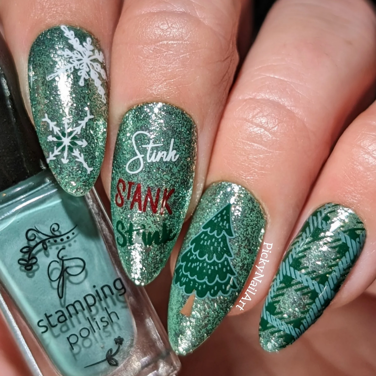 What the Elf? (CjSLC-100) -  Clear Jelly Stamping Plate