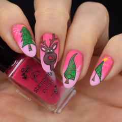 What the Elf? (CjSLC-100) -  Clear Jelly Stamping Plate