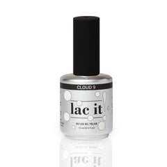 en Vogue Lac It! Cloud 9 milky off-white crème UV/LED gel nail polish for professional nails and extensions bottle