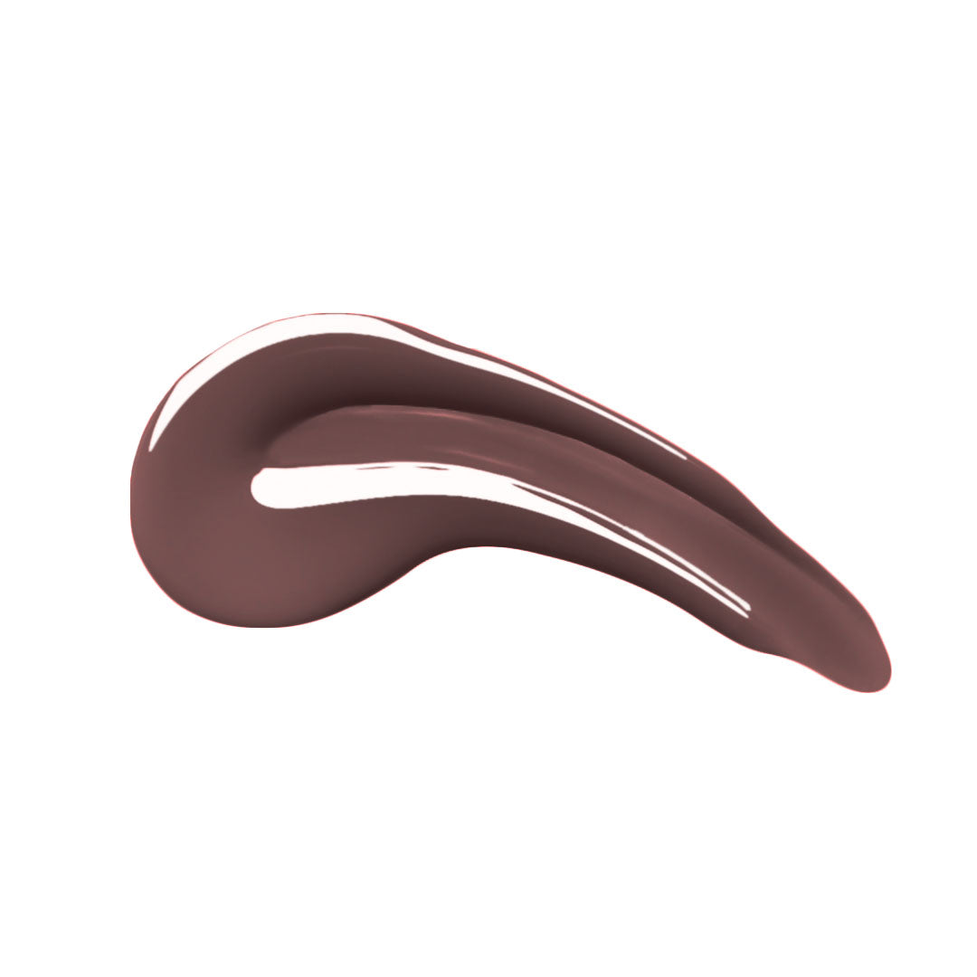 en Vogue Lac It! Cocoa Bean warm medium brown crème with subtle mauve undertones UV/LED gel nail polish for professional nails and extensions swatch Main image