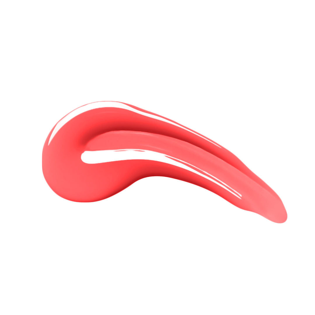 en Vogue Lac It! Coral reef bright coral that glows in the dark UV/LED gel nail polish for professional nails and extensions swatch Main image