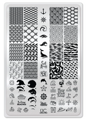 Cruise Away - Uber Chic Stamping Plate