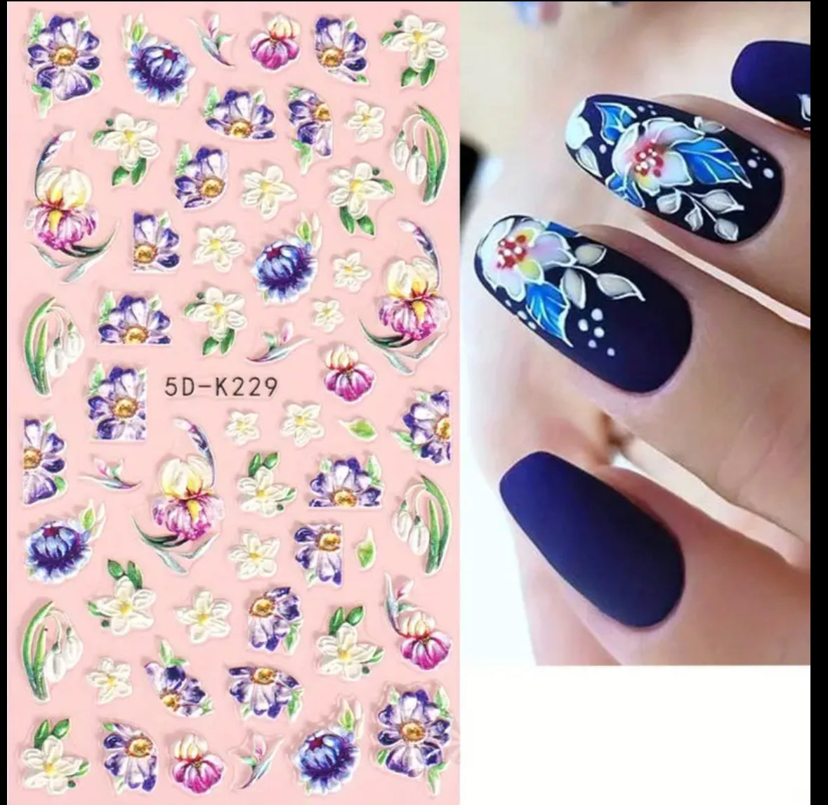 Iris Splendor 5D Decals - K229 Main image