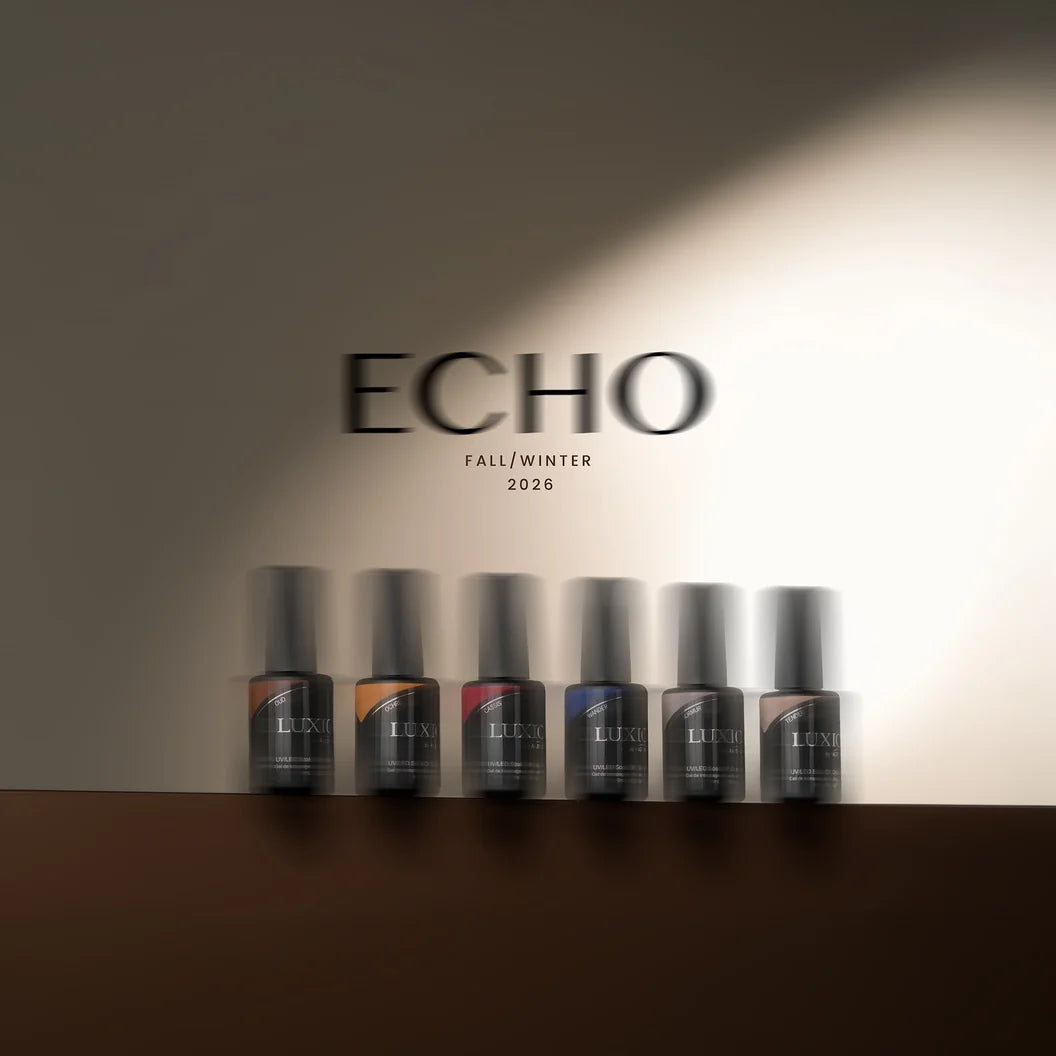 ECHO Fall 2026 FULL SIZE Collection | 6pc Gel Polish Kit AKZENTZ Luxio