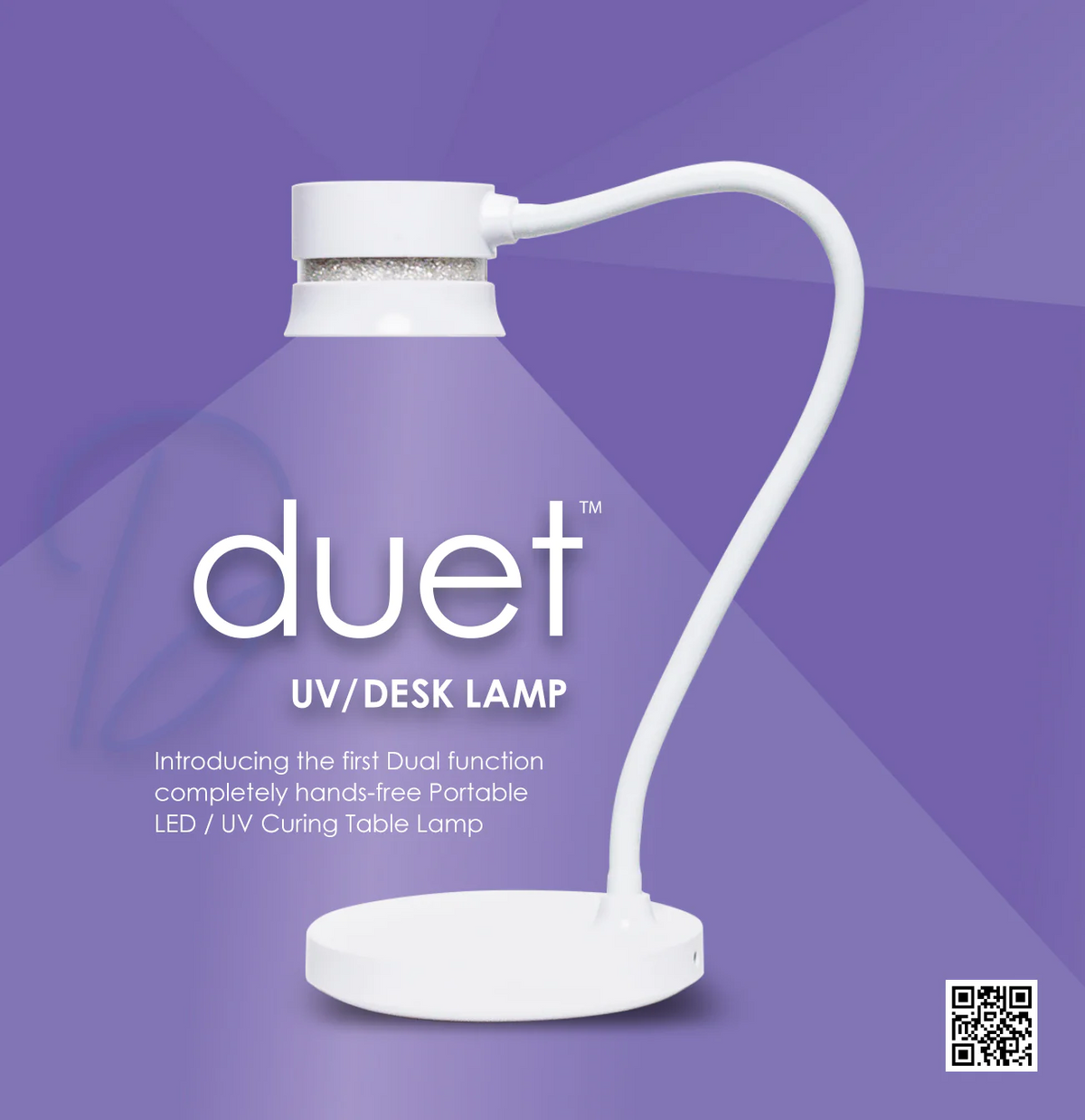 MANIPRO GLO DUET LED/UV Lamp - Great for Dual Forms or Flash Cure Main image