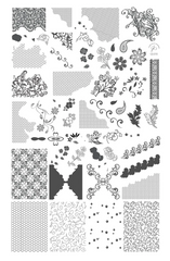 Dainty Delights - Two (CjS-310) - Clear Jelly Stamping Plate