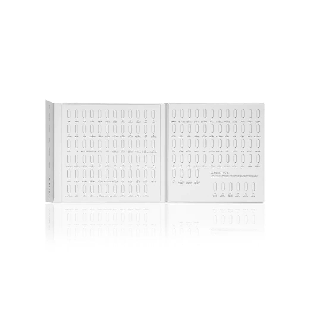 LUXIO COLOR BOOK (BLANK SWATCH TIPS INCLUDED)