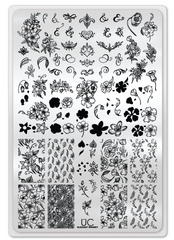 Elegant Whimsy - Uber Chic Stamping Plate