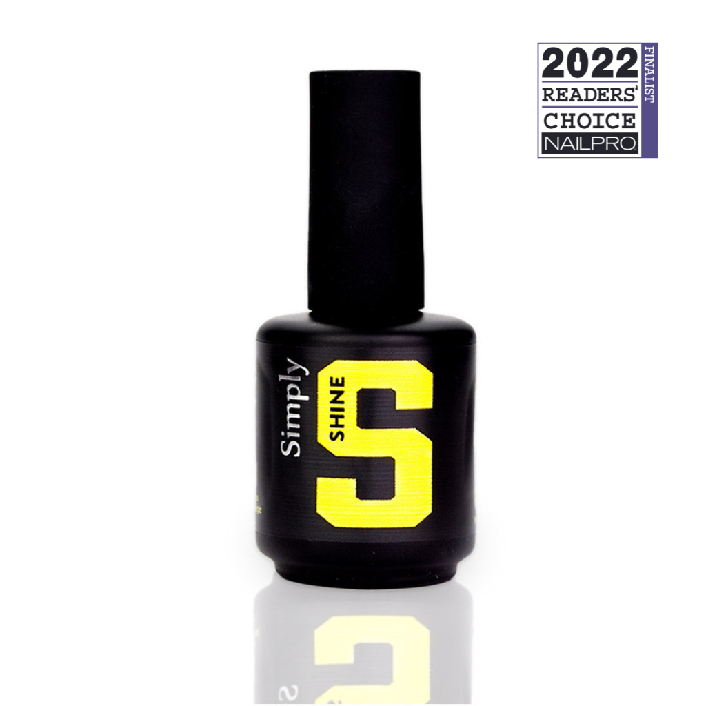 en Vogue CBS shine no-wipe hard gel top coat sealer with a high gloss finish for Professional nails and extensions bottle Main image