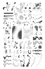 Fantasia (CjS-316) - Clear Jelly Stamping Plate