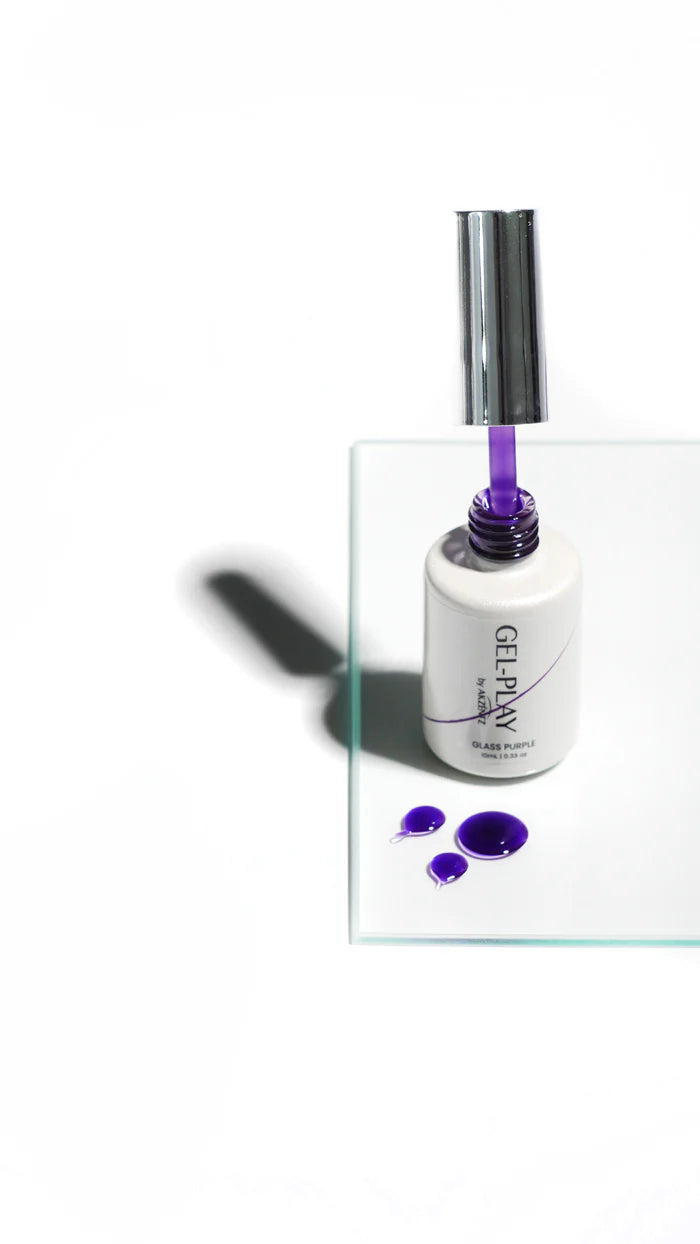 Akzentz Gel Play Glass Series PURPLE - 10ml Bottle