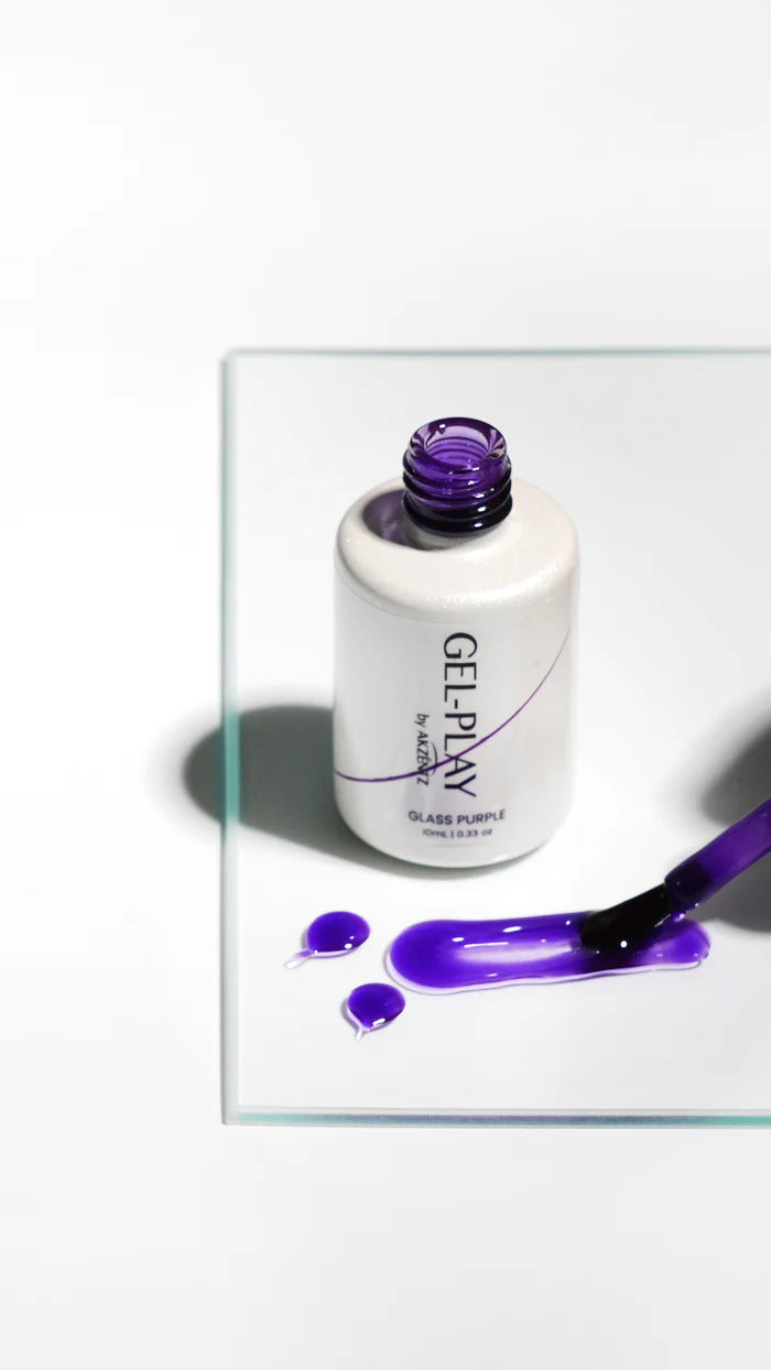 Akzentz Gel Play Glass Series PURPLE - 10ml Bottle Main image