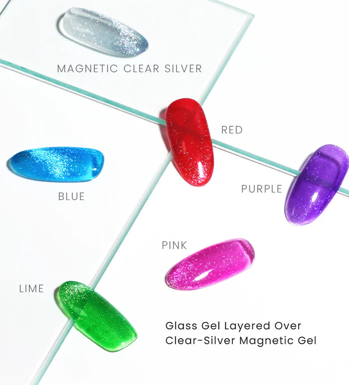 Akzentz Gel Play Glass Series PINK - 10ml Bottle
