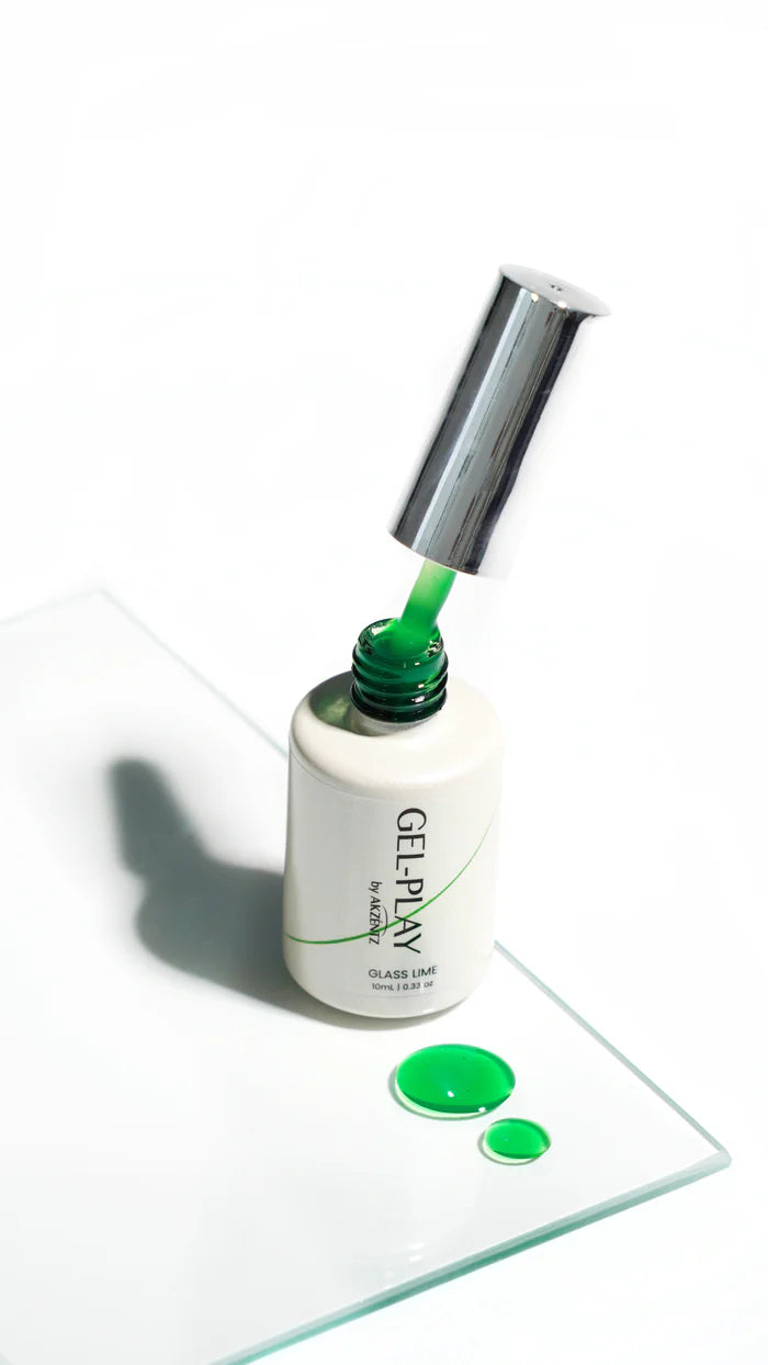Akzentz Gel Play Glass Series LIME - 10ml Bottle Main image