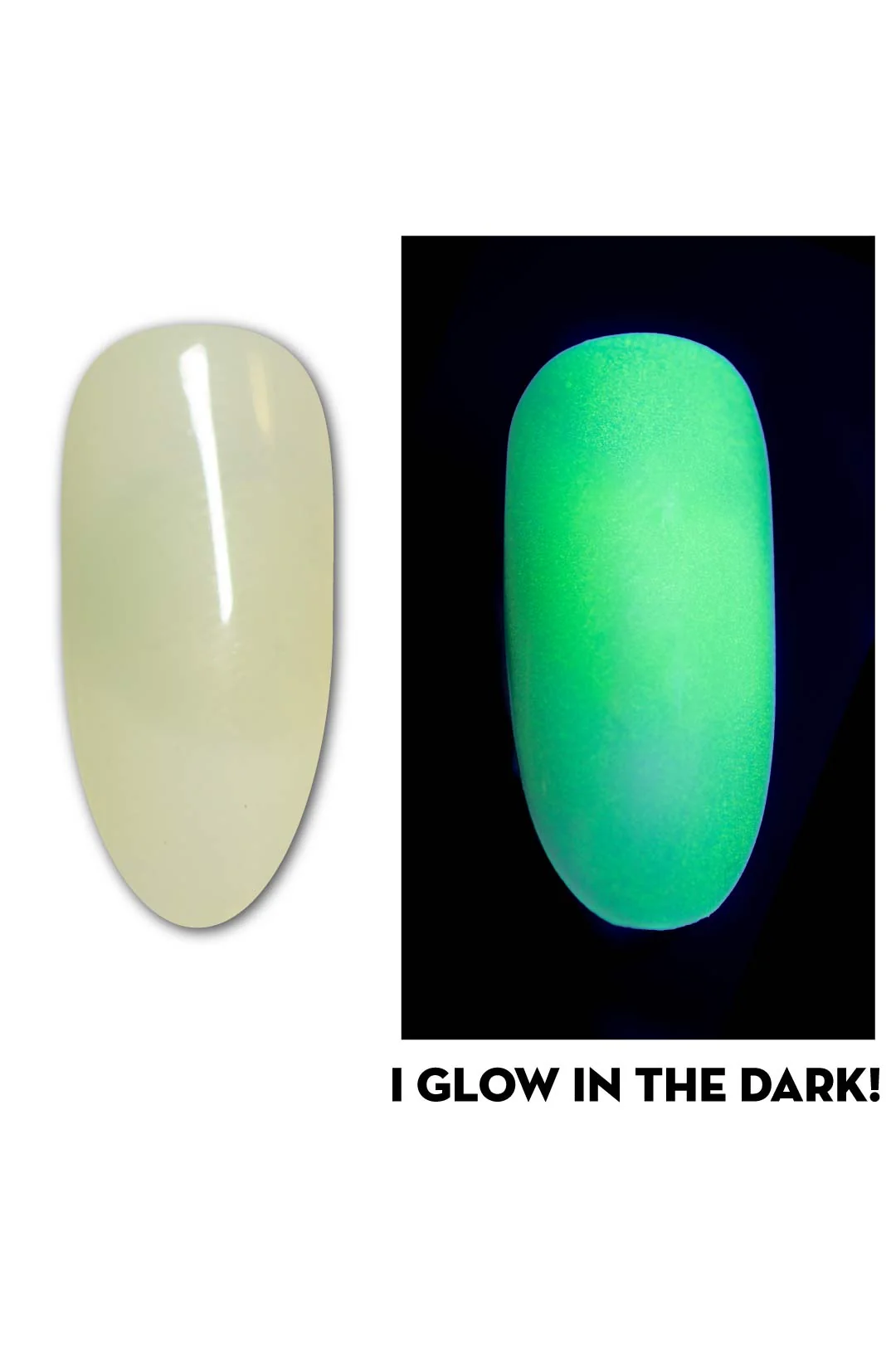 Glow Stick (Clear Glow In The Dark Gel Polish) - Uber Chic 12ml Secondary image