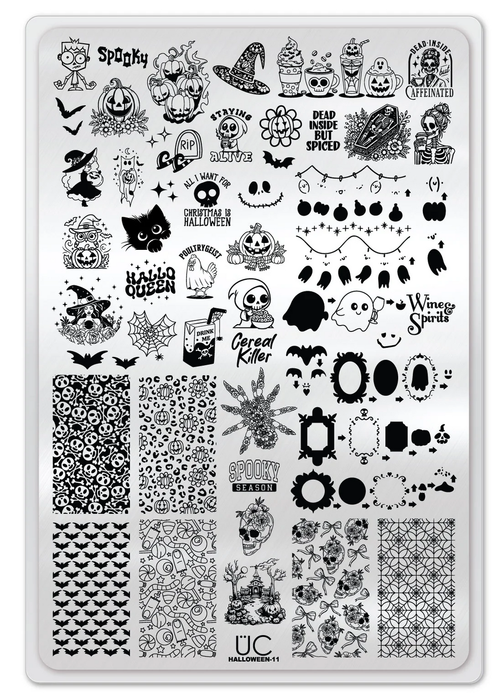 Halloween 11 - Uber Chic Stamping Plate