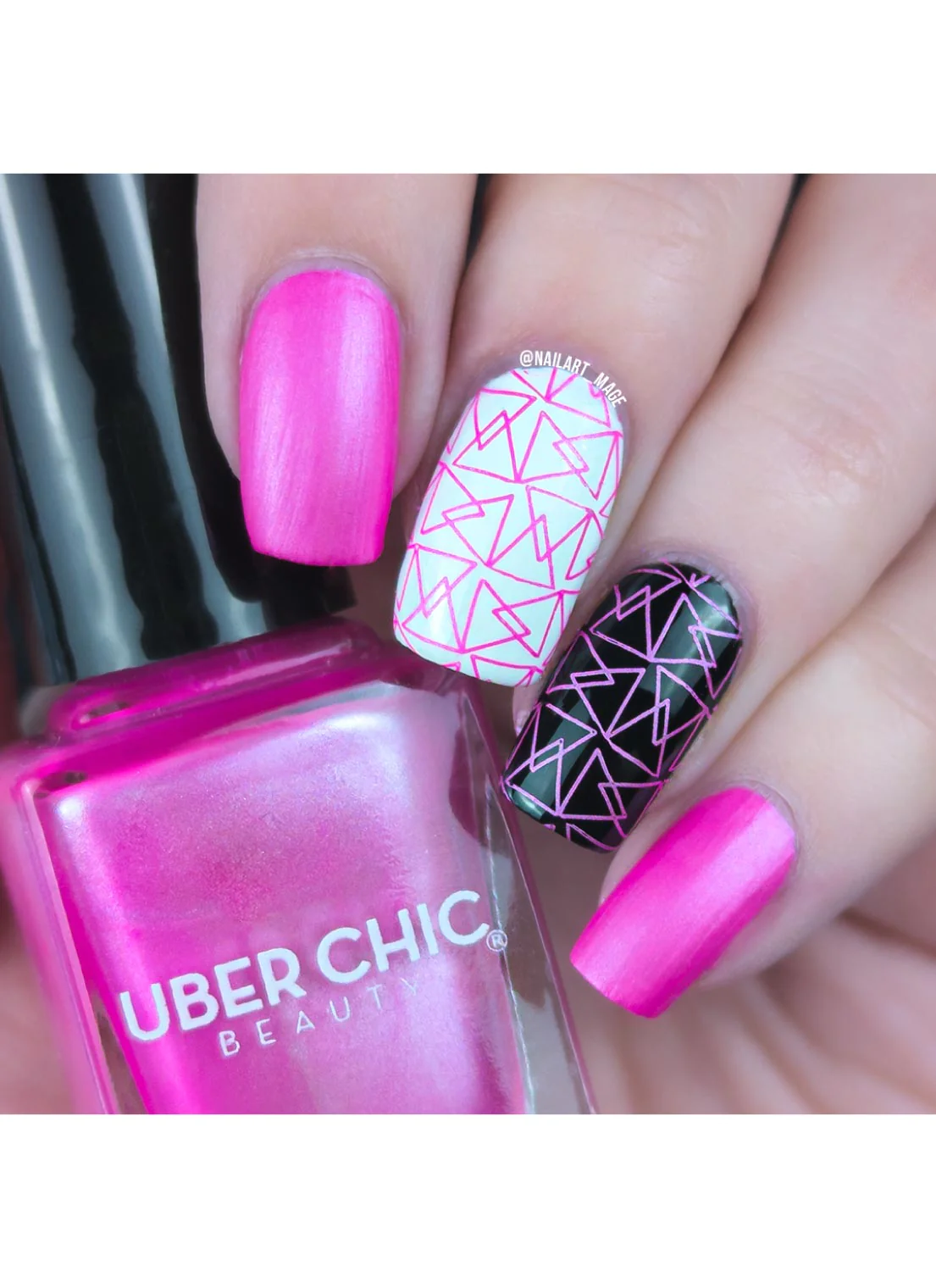 Happy Birthday To Me  - Stamping Polish - Uber Chic 12ml Secondary image