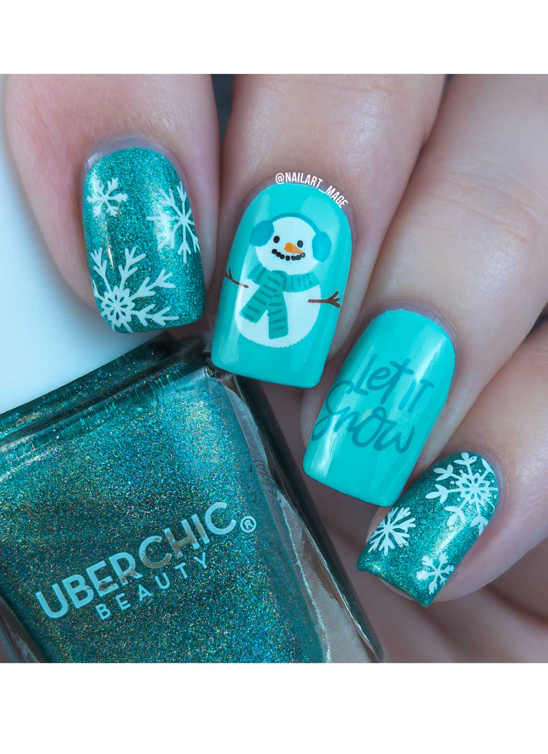 Ho Ho Ho - Uber Chic Stamping Plate Secondary image