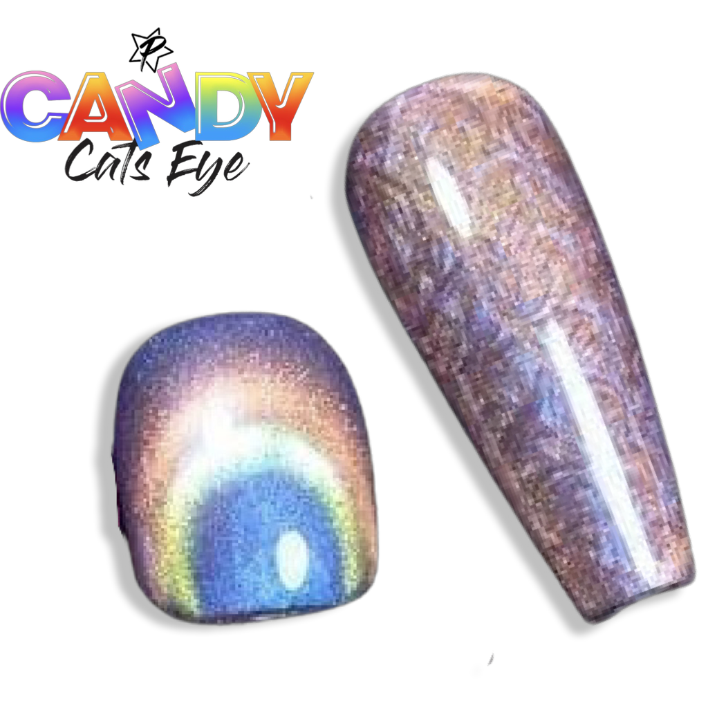 Cotton Candy Cats Eye Gel Polish