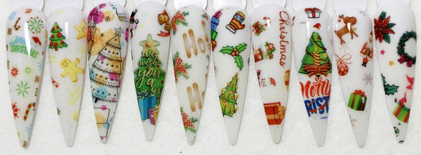 Christmas Classic -   Clear Foil Set