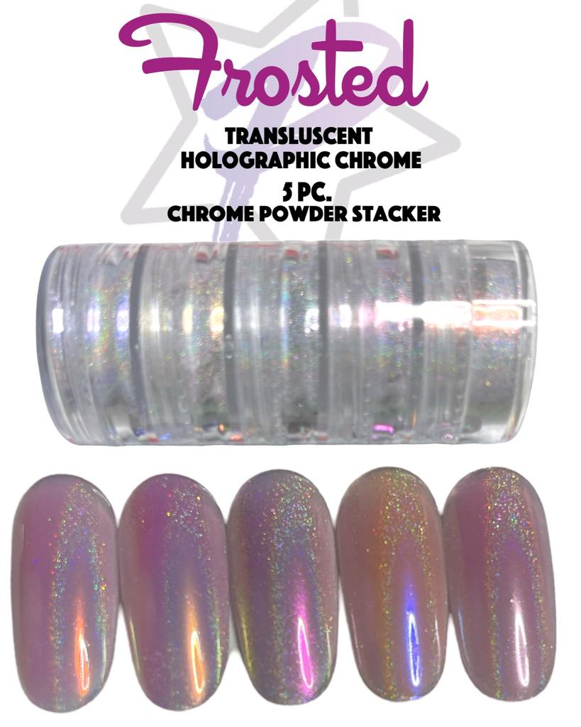 Frosted Chrome Stacker