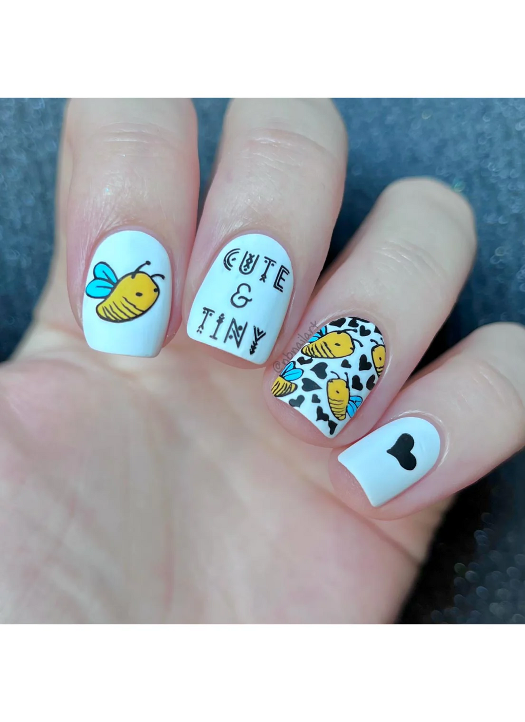 Cute & Tiny Baby Animals - Uber Chic Mini Stamping Plate