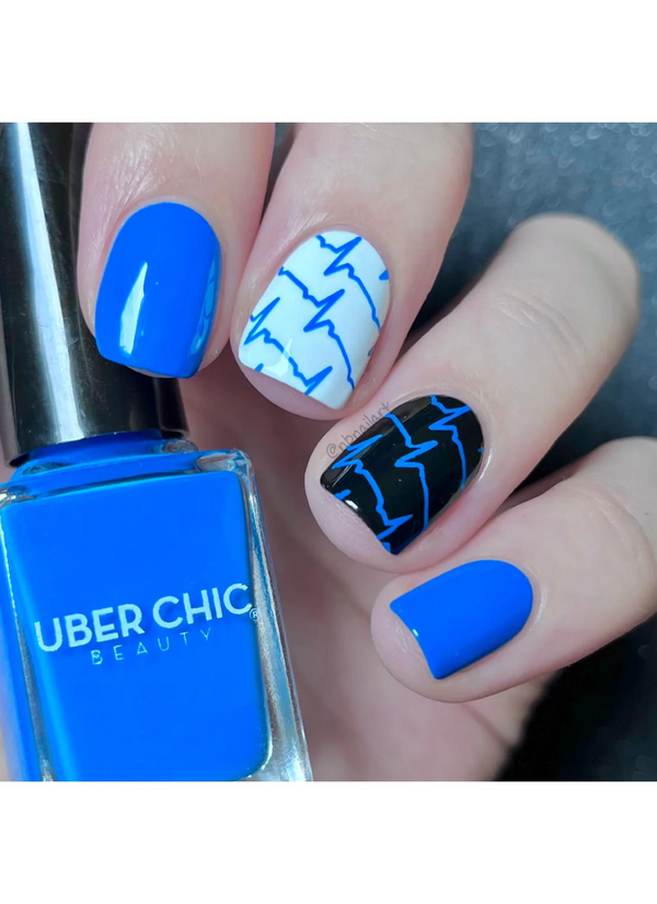 Blue My Mind - Stamping Polish - Uber Chic 12ml
