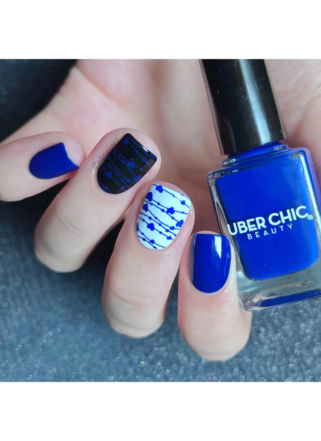 French Kiss - Stamping Polish - Uber Chic 12ml